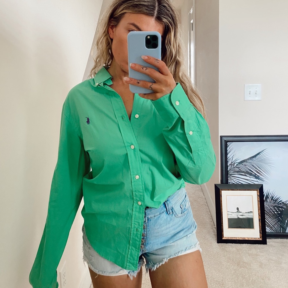 Green Ralph Lauren Polo